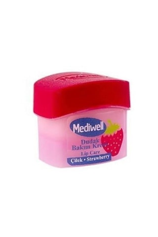 Mediwell Dudak Bakım Kremi 5 Ml - Çilekli