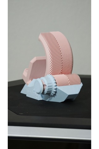 Morfem3d Pembe - Mavi Ayarlanabilir Cep Telefonu Standı Masaüstü Telefon Tutucu