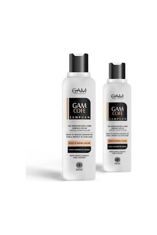 Gam Cofe ve Ince Telli Saçlar İçin Dökülme Karşıtı Kafein Şampuan 275 ML