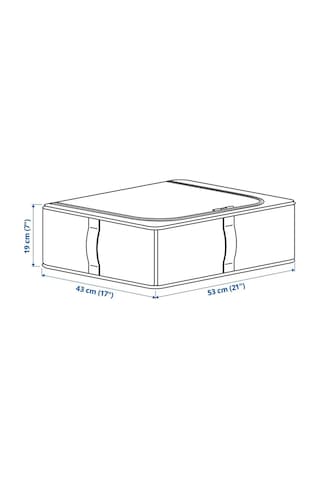 Ikea Purrpıngla Saklama Hurcu 43 X 53 X 19 Cm Bej