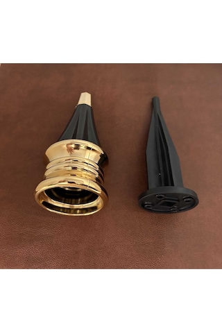 Zümrüt Gold Siyah Mobilya Koltuk Ayağı Chester Komidin Tv Ünitesi Vestiyer Ayağı 17 Cm 8 Adet