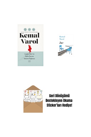 Aşklar, Hevesler, Ayrılıklar Üçlemesi Ciltli + Jar + Okuma Sticker'ları