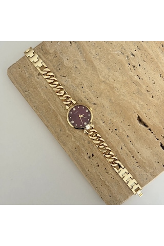 Savior Collection Orelis Gold Bordo Saat