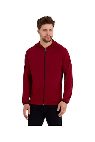 Adams Kapüşonlu Cepli Fermuarlı Hırka Sweatshirt