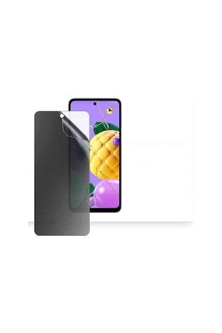 Lg Q52 Uyumlu Ön Yüzey Hayalet Privacy Hidrojel Ekran Koruyucu 35276194