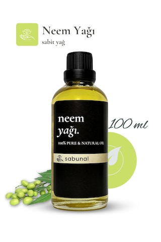 Sabunal Neem Yağı 100 ML Doğal Cilt Ve Saç Bakım Yağı