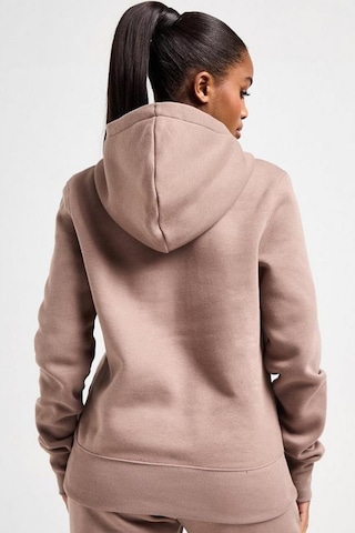 Nike Sportswear Phoenix Fleece Pullover Hoodie Kadın Kapüşonlu Sweatshirt Kahverengi Kahverengi