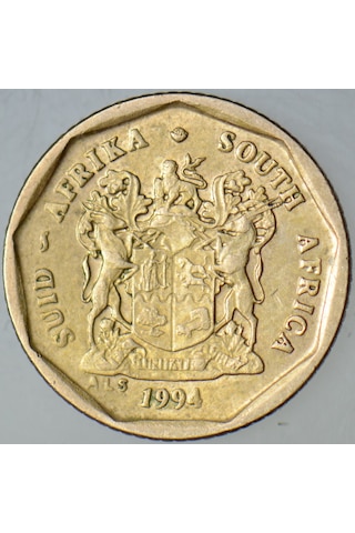 Güney Afrika 10 Cent 1994.
