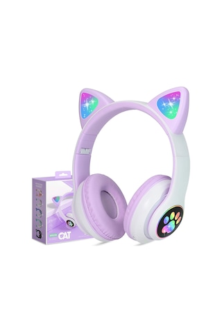 STN28 RGB Bluetooth 5.0 Kulaküstü Çocuk Kulaklığı