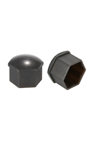 Xindoker Vw Audi Araç Jant Somun Koruyucu Kapağı 20 Adet + Çıkarma Aracı - Gri, 17mm İç Çap, 15mm Yükseklik, Paslanmaz Koruma