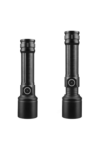 Wison 70 Led 1400 Lümen Şarjlı El Feneri Ws-4212 Siyah