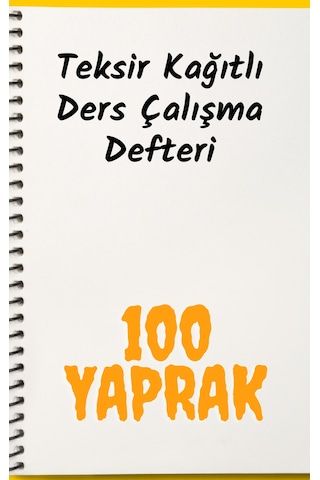 Spiralli NOT Alma Defteri