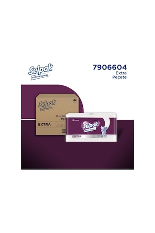Selpak Profesyonel Extra Peçete 200'lü X 15 Adet