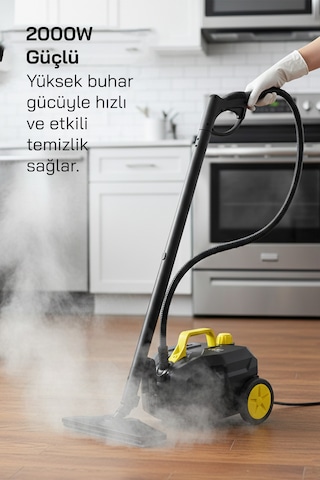 Sinbo SSC-6428 2000 W Buharlı Temizleyici