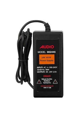 Audio 2445 Güç Kaynağı 60watt Audio 2445 Güç Kaynağı 60watt