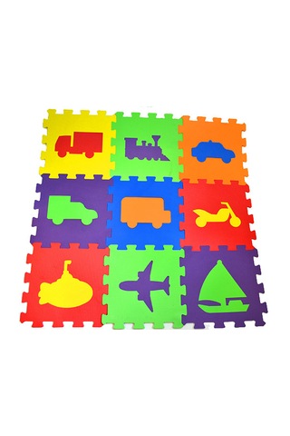 Matrax Oyuncak Eve Puzzle Araçlar 33X33 7 Mm 305