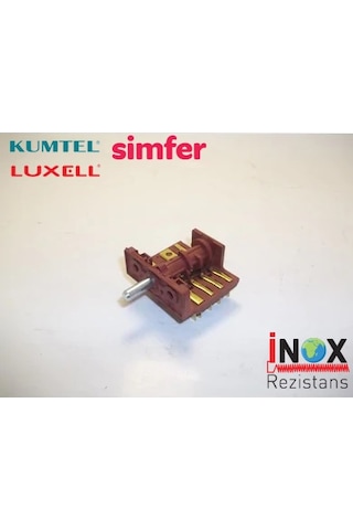Luxell Uyumlu Simfer Börekçi Çevirmeli Polyemit Fırın Anahtarı