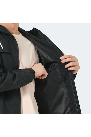 Slazenger HANGA Erkek Yağmurluk Siyah