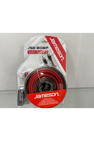 Jameson 8 Ga Oto Araç Anfi Kablo Seti Jsk-8088