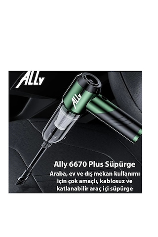 16000pa Güçlü Portatif 3 Kademeli Tasinabilir Vakumlu Kablosuz.