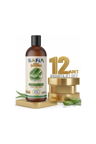 Safia Yağlı Saçlar İçin Şampuan 12x400 Ml