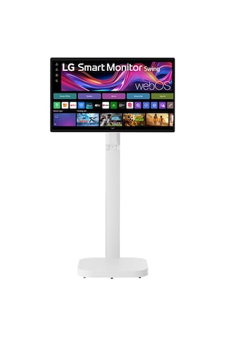Lg 31.5" Swing 32u889sa-w 5ms 4k Uhd Ips Tekerlekli Standlı Dokunmatik Smart Monitör