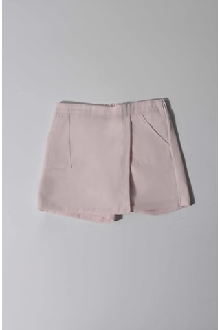 Luess Kız Çocuk Pembe %100 Pamuklu Şortlu Etek-pembe Pembe
