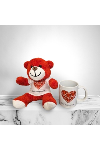 Seni Seviyorum Ayıcık Ve Kupa Bardak Seti-cengizhan Unaler