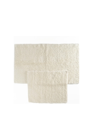 Soley | Monolo | %100 Doğal Pamuklu 2'li Banyo Halısı Seti HV.MONOLO
