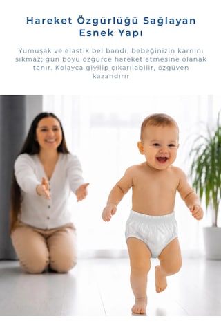 Babyjem Alıştırma Külodu 2li Set 3 Yaş Beyaz