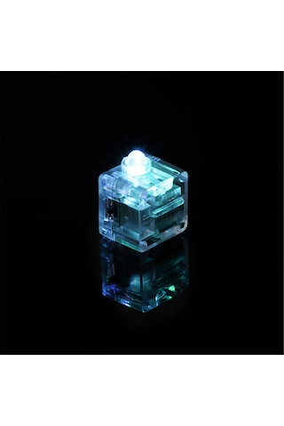 Honmex Akvaryum Işıklı Dekoratif Led Lamba - Renkli Yavaş Parıltı Fonksiyonu, Pil Dahil, Mini Plastik Tasarım Renk