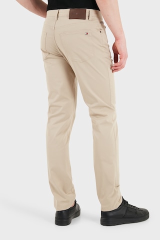 Tommy Hilfiger Pamuklu Straight Fit Normal Bel Pantolon Erkek Pantolon Mw0mw40915 Rbt Kum