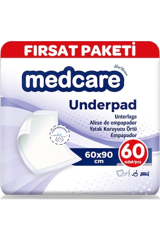 Medcare Yatak Koruyucu 60 x 90 CM 60 Adet