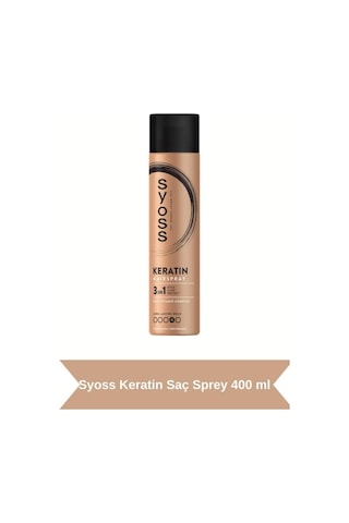 Syoss Keratin Sprey 400 Ml - Saç Güçlendirme Ve Bakım