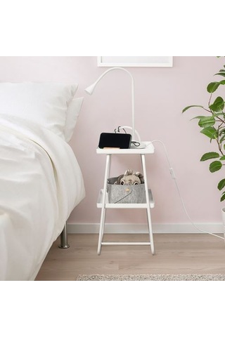 Ikea Hattasen Komodin, Beyaz, 43x27x58 Cm