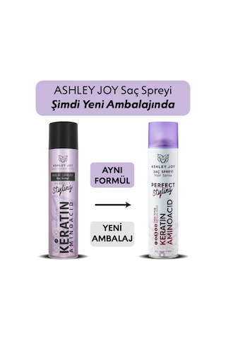 Ashley Joy Orta Tutuş Saç Spreyi 300 ML