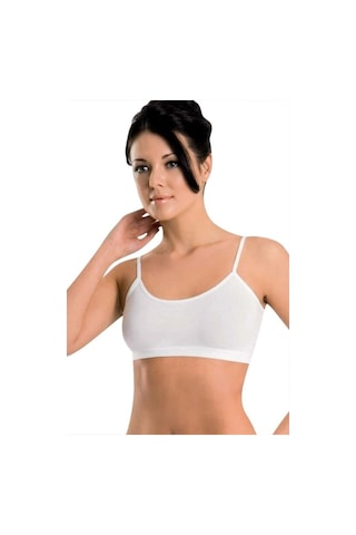 Q-En Bambu Pedli İp Askılı Büstiyer Sütyen Battal Boy 708