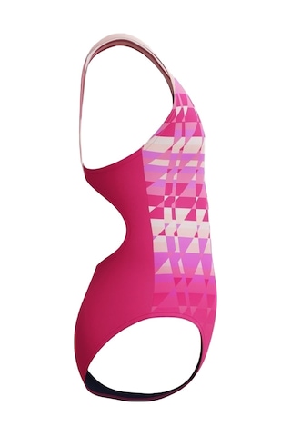 Speedo Speedo Prnt Splashback Jf Pink Kız Çocuk Pembe Mayo Ma