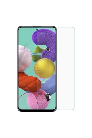 Samsung Galaxy Uyumlu M12 Kırılmaz Cam Nano Cam Ekran Koruyucu Şeffaf Extra Darbe Emici