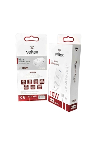 10W 2A (Micro) Şarj Aleti Veltex VTX001