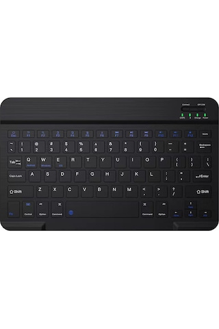 Springsun 10.1 İnç Kablosuz Bluetooth Klavye - 3 Sistem Uyumlu, Şarj Edilebilir, Taşınabilir Ve Renk Seçenekli