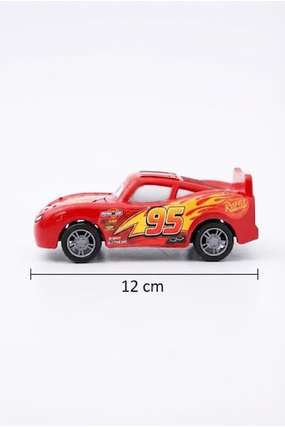 Şimşek Mcqueen Metal Yarış Arabası 12 Cm Boyutunda Eğlenceli Koleksiyonluk Araba Kırmızı