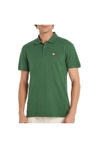Tommyhilfiger Polo Yaka Logo Pike Polo T-shirt Yeşil
