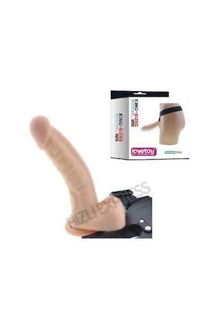 Hızlı Express Lovetoy Extreme 22 Cm Belden Bağlamalı Süper Realistik Protez Penis Dildo
