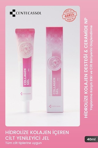 Centecassol Hidrolize Kolajen İçeren Yenileyici Jel 40 ML