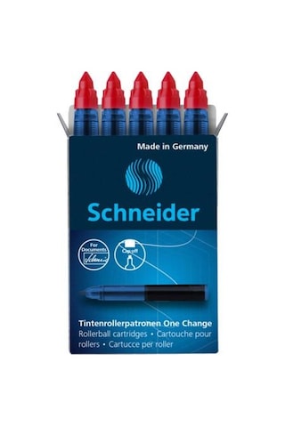 Schneıder One Change Yedek Kırmızı 5 Lı 185402 N11.1153