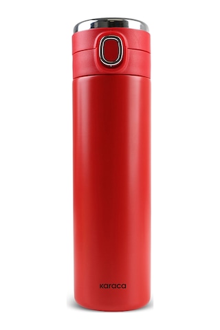 Karaca Etro Sızdırmaz Çelik Dijital Termos 480 Ml Kırmızı Kırmızı