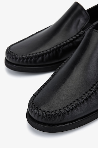 Valmenti Erkek Hakiki Deri Siyah Loafer Ayakkabı 1008 Val-2829 Erk Ayk Y25 Sıyah Bfl