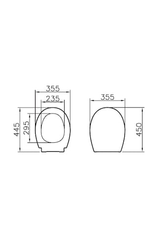 VitrA S10 84-003-009 Yavaş Kapanan Klozet Kapağı