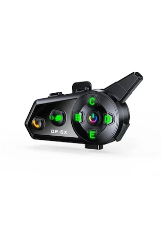 Comse D26X 6 Kişilik Motosiklet Kask Bluetooth İntercom Seti